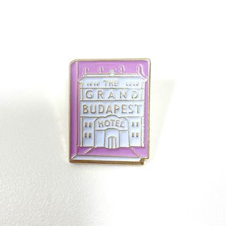 グランドブダペストホテル ピンバッジ GRAND BUDAPEST HOTEL(キャラクターグッズ)