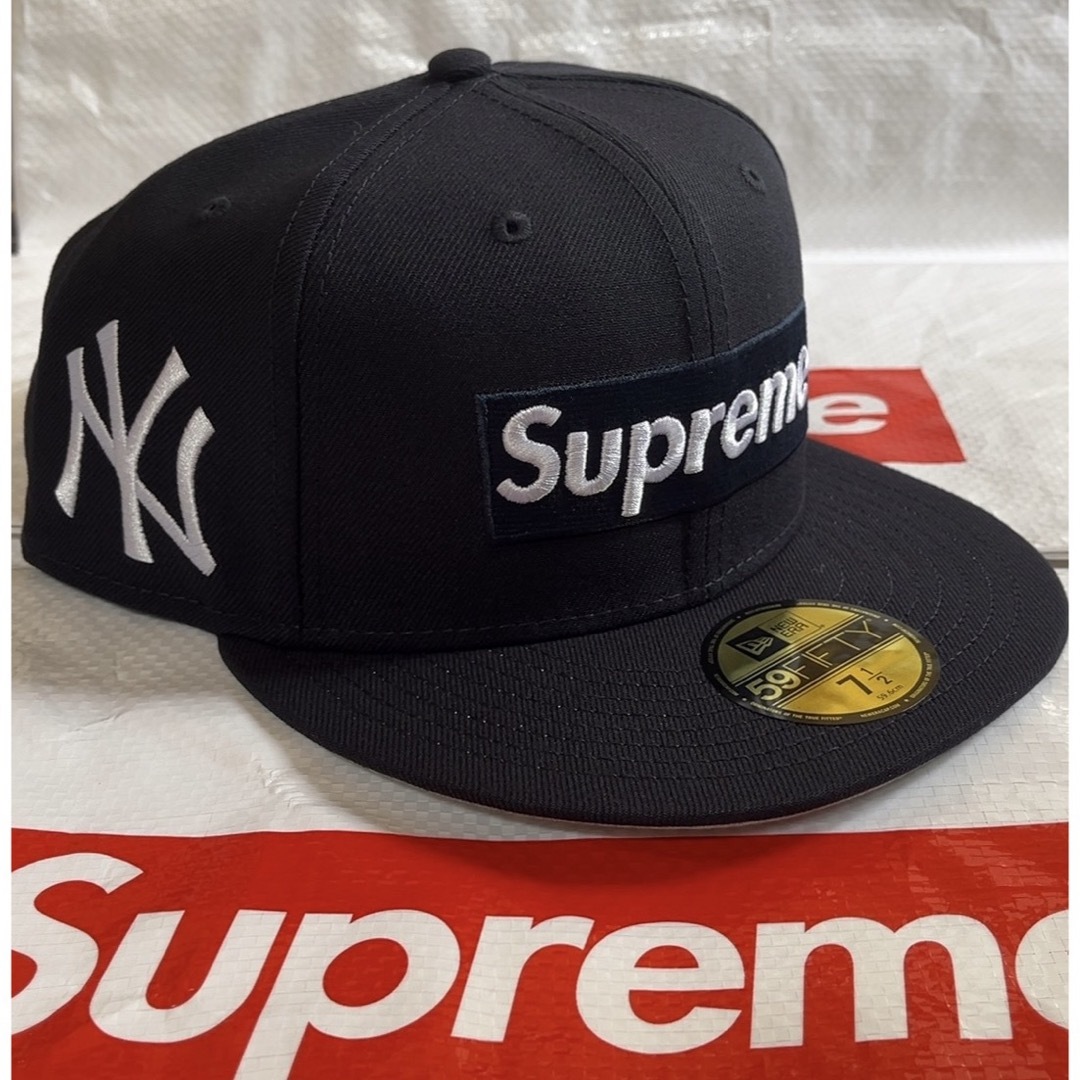 Supreme(シュプリーム)のSupreme MLB Box Logo New Era Yankees メンズの帽子(キャップ)の商品写真