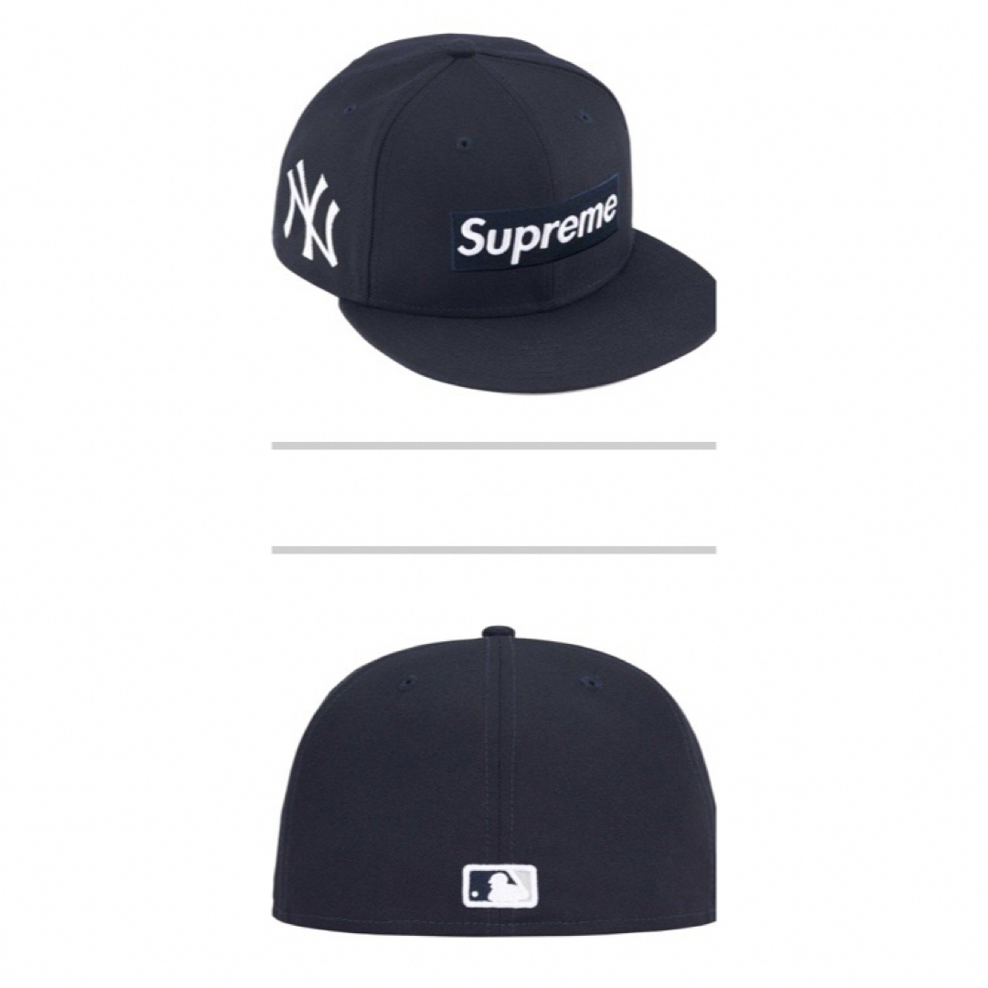 Supreme(シュプリーム)のSupreme MLB Box Logo New Era Yankees メンズの帽子(キャップ)の商品写真