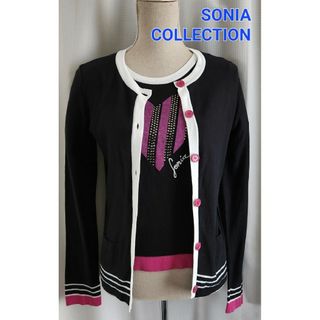 ソニアリキエル(SONIA RYKIEL)の未使用レベル　一難　SONIA RYKIEL　コットン素材アンサンブル　ビジュー(アンサンブル)