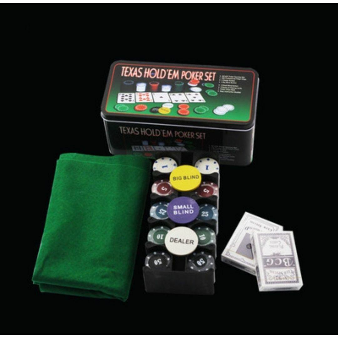 ポーカーセット☝️ポーカー チップ カジノ ボードゲーム ブラックジャック エンタメ/ホビーのテーブルゲーム/ホビー(その他)の商品写真