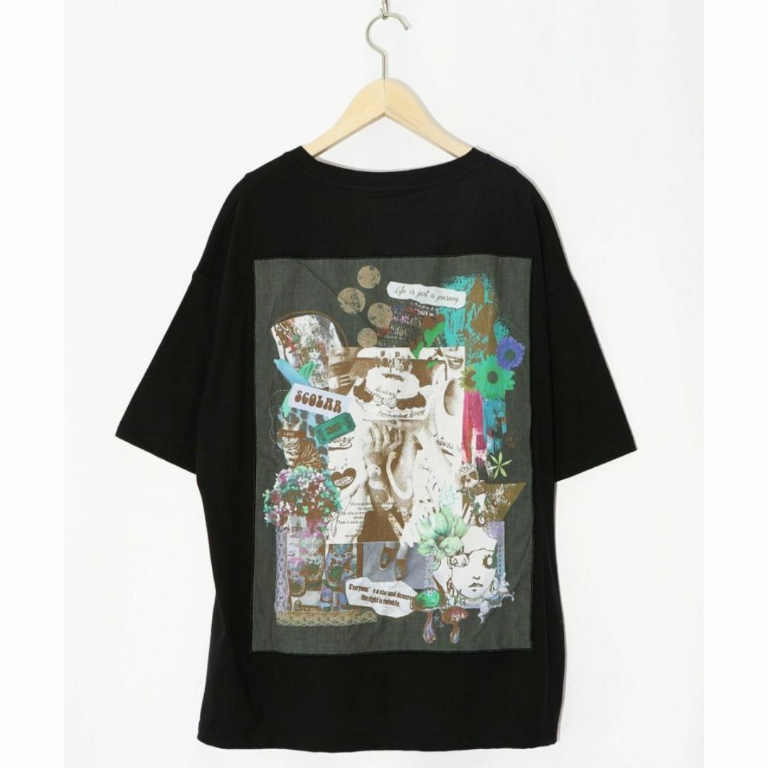 ScoLar(スカラー)のスカラー 142668 25周年記念 アニバーサリーアップリケTシャツ レディースのトップス(Tシャツ(半袖/袖なし))の商品写真