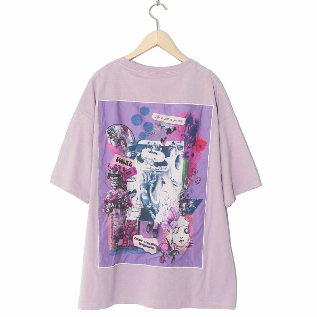 ScoLar(スカラー)のスカラー 142668 25周年記念 アニバーサリーアップリケTシャツ レディースのトップス(Tシャツ(半袖/袖なし))の商品写真