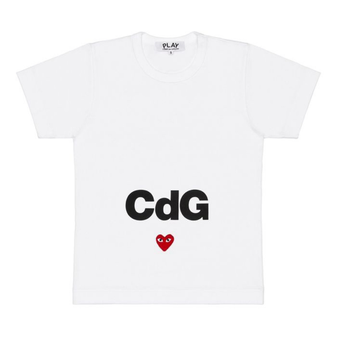 COMME des GARCONS(コムデギャルソン)の《期間限定セール》COMME des GARCONS ハート ロゴ  Tシャツ レディースのトップス(Tシャツ(半袖/袖なし))の商品写真