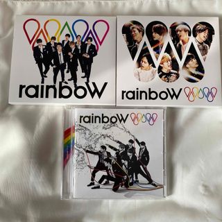 ジャニーズウエスト(ジャニーズWEST)のrainboW 初回A初回B通常盤３形態セット　ジャニーズWEST. アルバム(ポップス/ロック(邦楽))