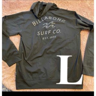 ビラボン(billabong)の最新！BILLABONG メンズLパーカー 水陸両用ストレッチ素材・UVカット(水着)