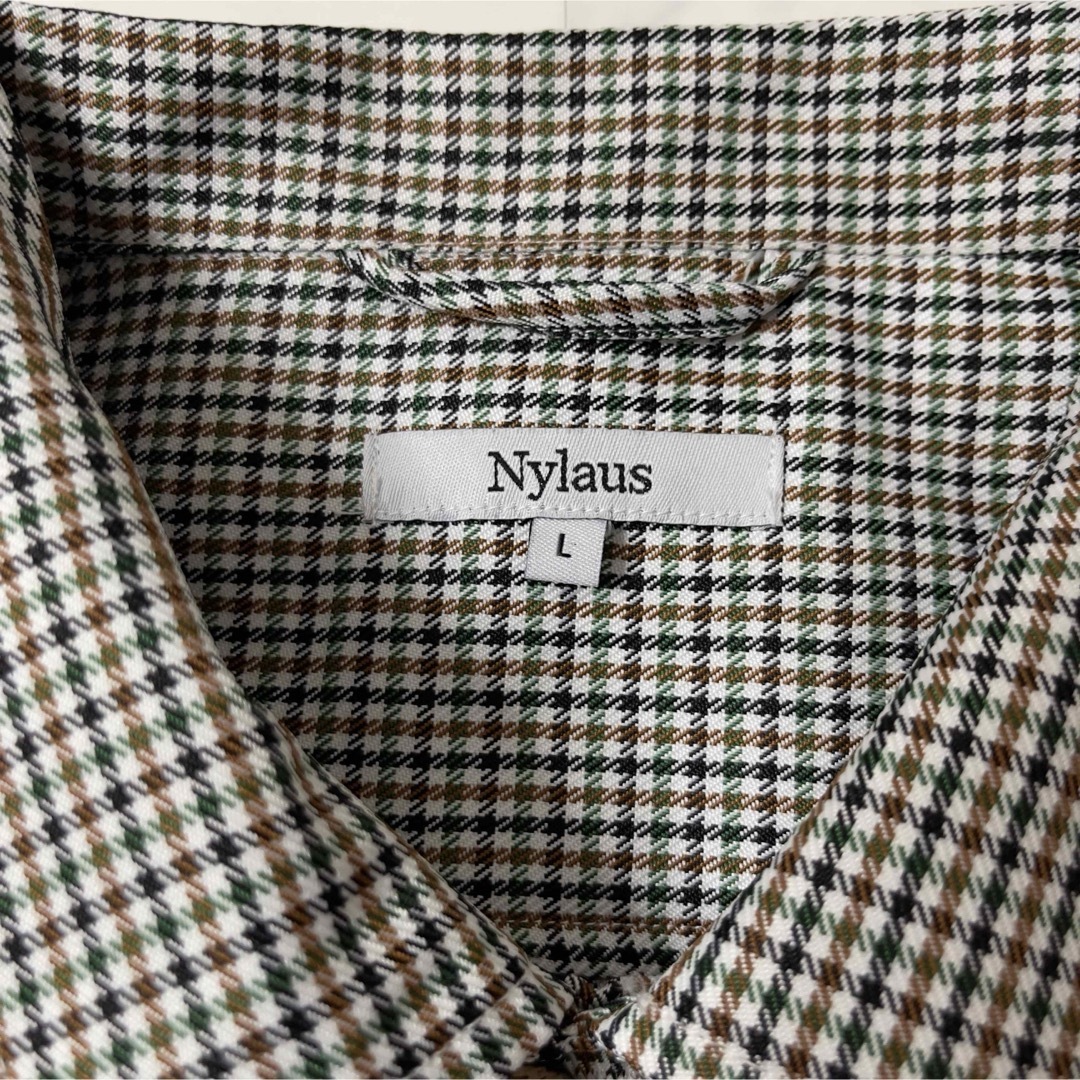 Nylaus(ナイラス)のNylaus メンズボタンダウンシャツ ビックシルエット ワークシャツ メンズのトップス(シャツ)の商品写真