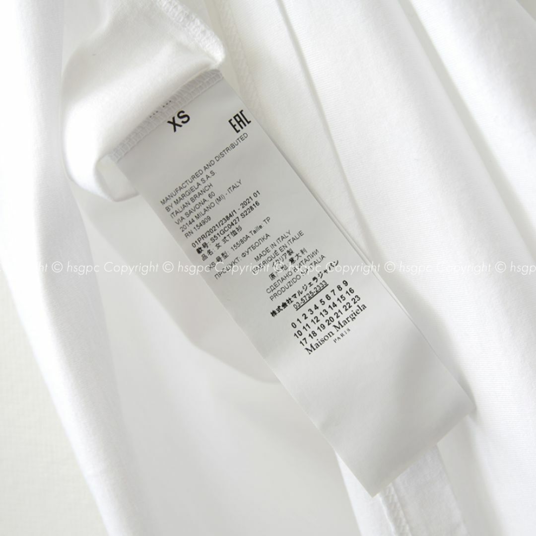 Maison Martin Margiela(マルタンマルジェラ)の【専用】メゾンマルジェラ チャリティー AIDS Tシャツ 半袖 ロゴT  レディースのトップス(Tシャツ(半袖/袖なし))の商品写真