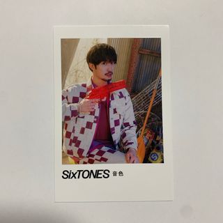 SixTONES ストーンズ ジェシー 音色 ポラロイド風カード(キャラクターグッズ)