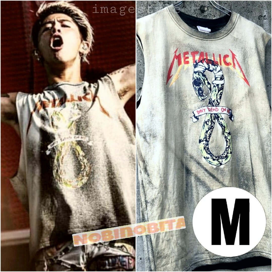 METALLICA(メタリカ)のM/渚園ダブルMETALLCA2012 ブリーチ ロックT メンズのトップス(Tシャツ/カットソー(半袖/袖なし))の商品写真