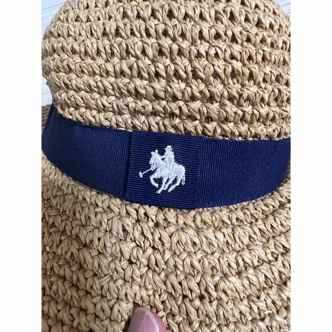 POLO RALPH LAUREN(ポロラルフローレン)のポロラルフローレン　麦わら帽子size48 キッズ/ベビー/マタニティのこども用ファッション小物(帽子)の商品写真