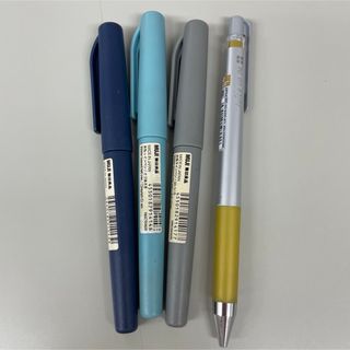 ムジルシリョウヒン(MUJI (無印良品))の無印良品　水性サインペン　セット　パイロット　ゴールド　ボールペン　文房具(ペン/マーカー)