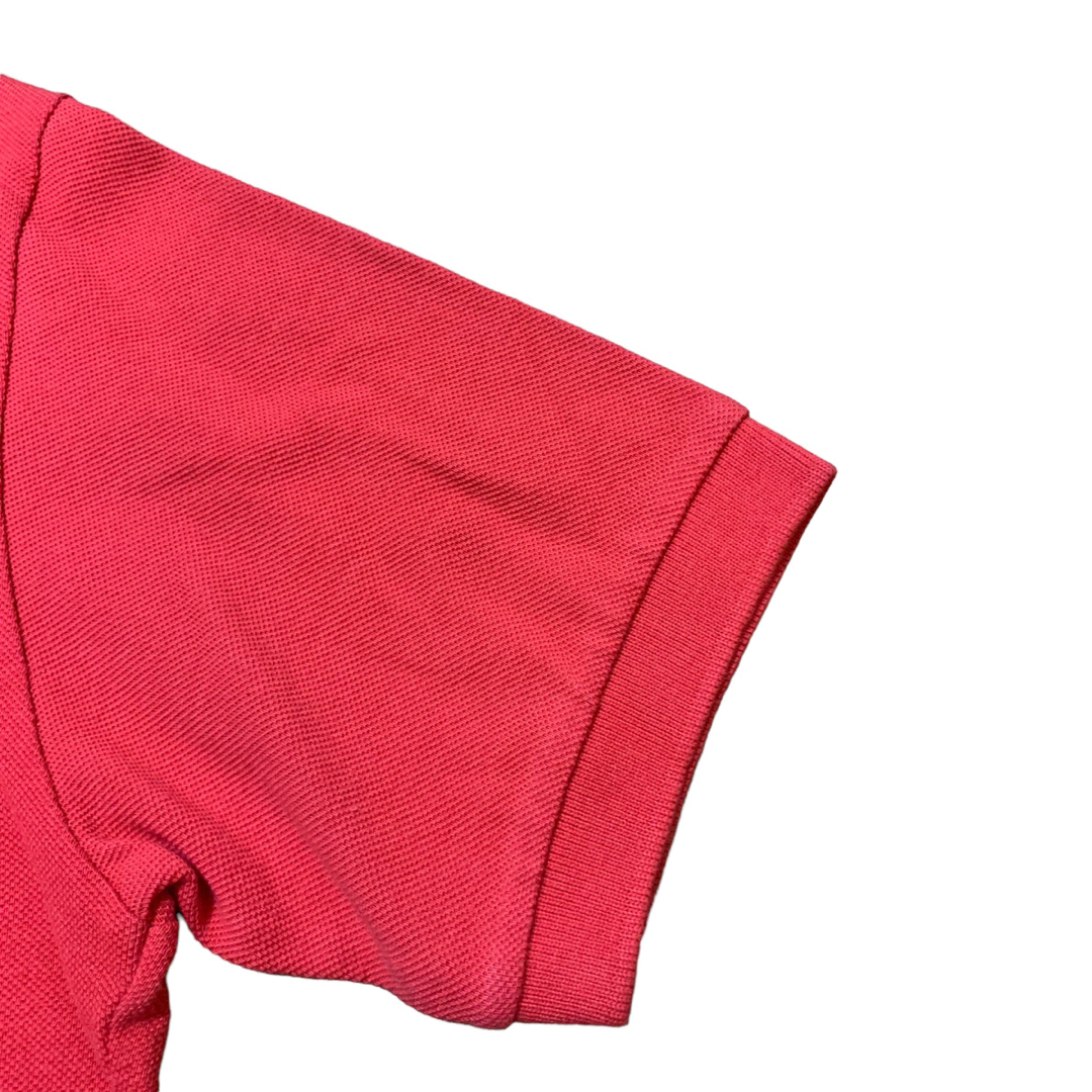 BURBERRY(バーバリー)のバーバリー　ポロシャツ  チェック　赤 レディースのトップス(Tシャツ(半袖/袖なし))の商品写真