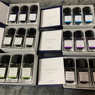 パイロット(PILOT)のパイロット  色彩雫　iroshizuku 6色18個セット インキ　万年筆(その他)