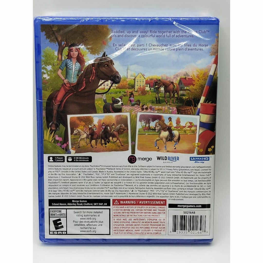 Horse Club Adventures 2 (輸入版:北米) - PS5 エンタメ/ホビーのゲームソフト/ゲーム機本体(家庭用ゲームソフト)の商品写真