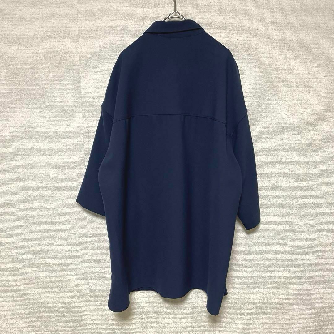 ZARA(ザラ)のxx141 ZARA/シャツ/トップス/ネイビー/大きめ/カジュアル高見え メンズのトップス(シャツ)の商品写真