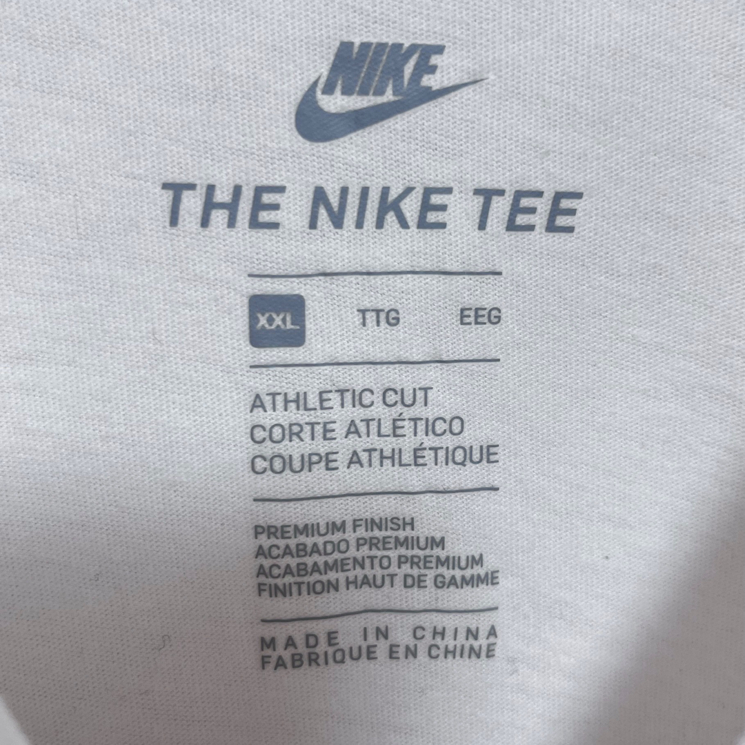 NIKE(ナイキ)のNIKE ナイキ Tシャツ 半袖 ホワイト ロゴプリント XXL メンズのトップス(Tシャツ/カットソー(半袖/袖なし))の商品写真