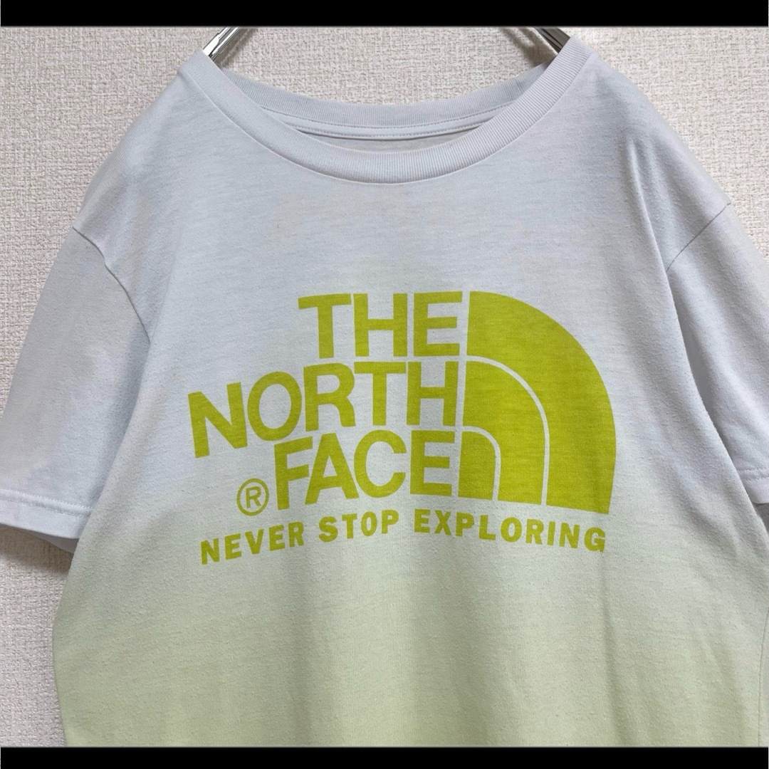 THE NORTH FACE(ザノースフェイス)のTHE NORTH FACE Tシャツ 半袖 イエローグラデーション ロゴM メンズのトップス(Tシャツ/カットソー(半袖/袖なし))の商品写真