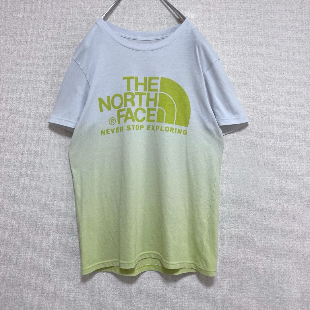 THE NORTH FACE(ザノースフェイス)のTHE NORTH FACE Tシャツ 半袖 イエローグラデーション ロゴM メンズのトップス(Tシャツ/カットソー(半袖/袖なし))の商品写真