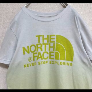 ザノースフェイス(THE NORTH FACE)のTHE NORTH FACE Tシャツ 半袖 イエローグラデーション ロゴM(Tシャツ/カットソー(半袖/袖なし))