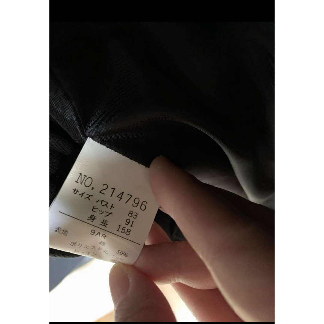 RyuRyu 黒スーツ　ジャケットとパンツ　2点セット レディースのフォーマル/ドレス(スーツ)の商品写真