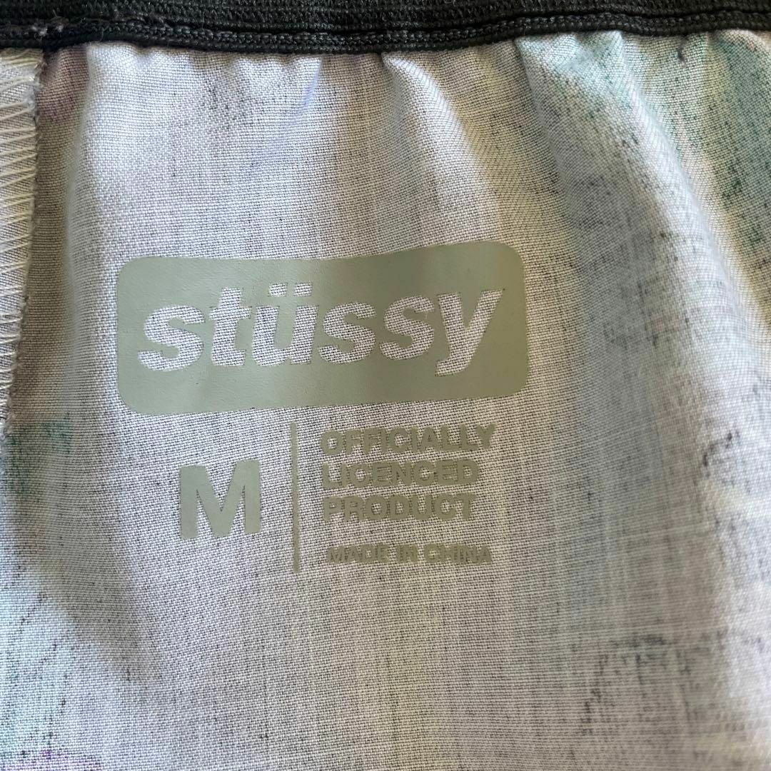 STUSSY(ステューシー)の【ボタニカルデザイン、スイムパンツにも◎】stussyショートパンツ古着刺繍 その他のその他(その他)の商品写真