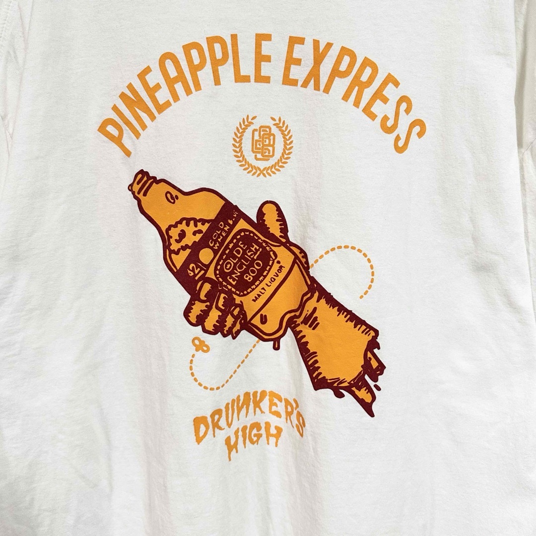 希少 古着 "no brand" PINEAPPLE オーバーサイズ Tシャツ メンズのトップス(Tシャツ/カットソー(半袖/袖なし))の商品写真