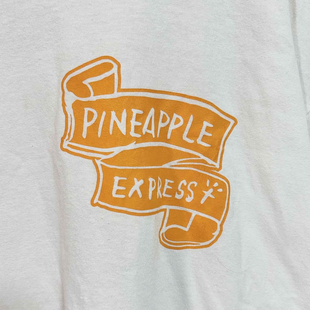 希少 古着 "no brand" PINEAPPLE オーバーサイズ Tシャツ メンズのトップス(Tシャツ/カットソー(半袖/袖なし))の商品写真