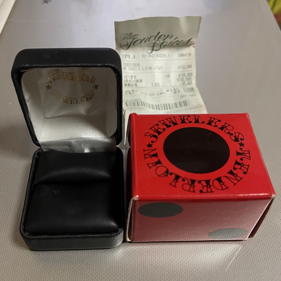 TENDERLOIN(テンダーロイン)のTENDERLOIN テンダーロイン　リングケース　レシート付き メンズのアクセサリー(リング(指輪))の商品写真