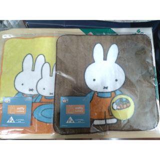 ミッフィー(miffy)のタイトーくじ ミッフィーとすてきなキャンプ ハンドタオル　2枚セット(タオル)