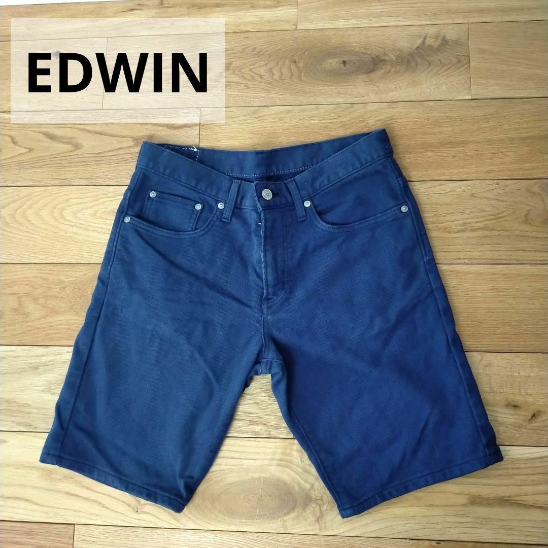 EDWIN(エドウィン)のEDWIN エドウィン KS0002 ハーフ ショート  デニム パンツ S メンズのパンツ(ショートパンツ)の商品写真