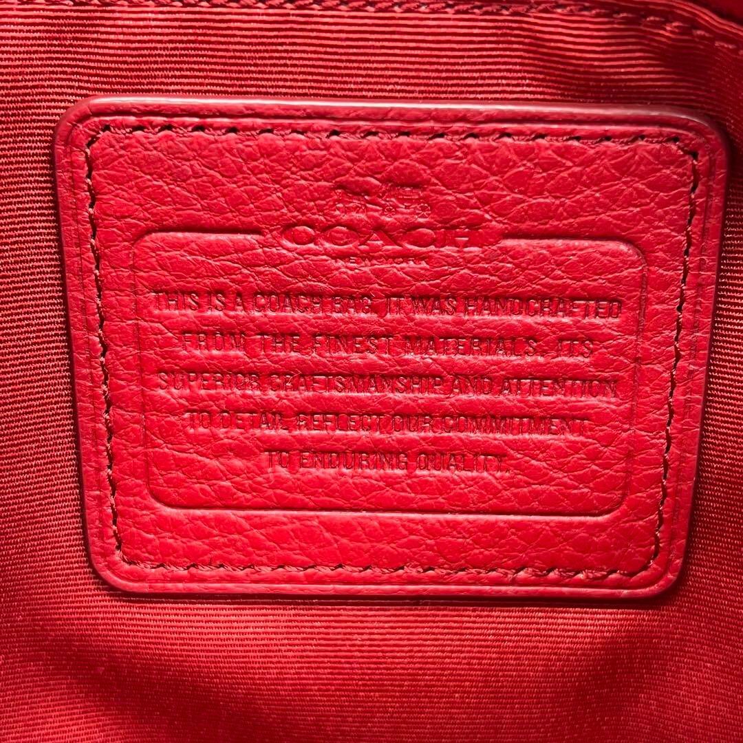 COACH(コーチ)の✨極美品✨COACH ミア ショルダーバッグ クロスボディ レザー レッド レディースのバッグ(ショルダーバッグ)の商品写真