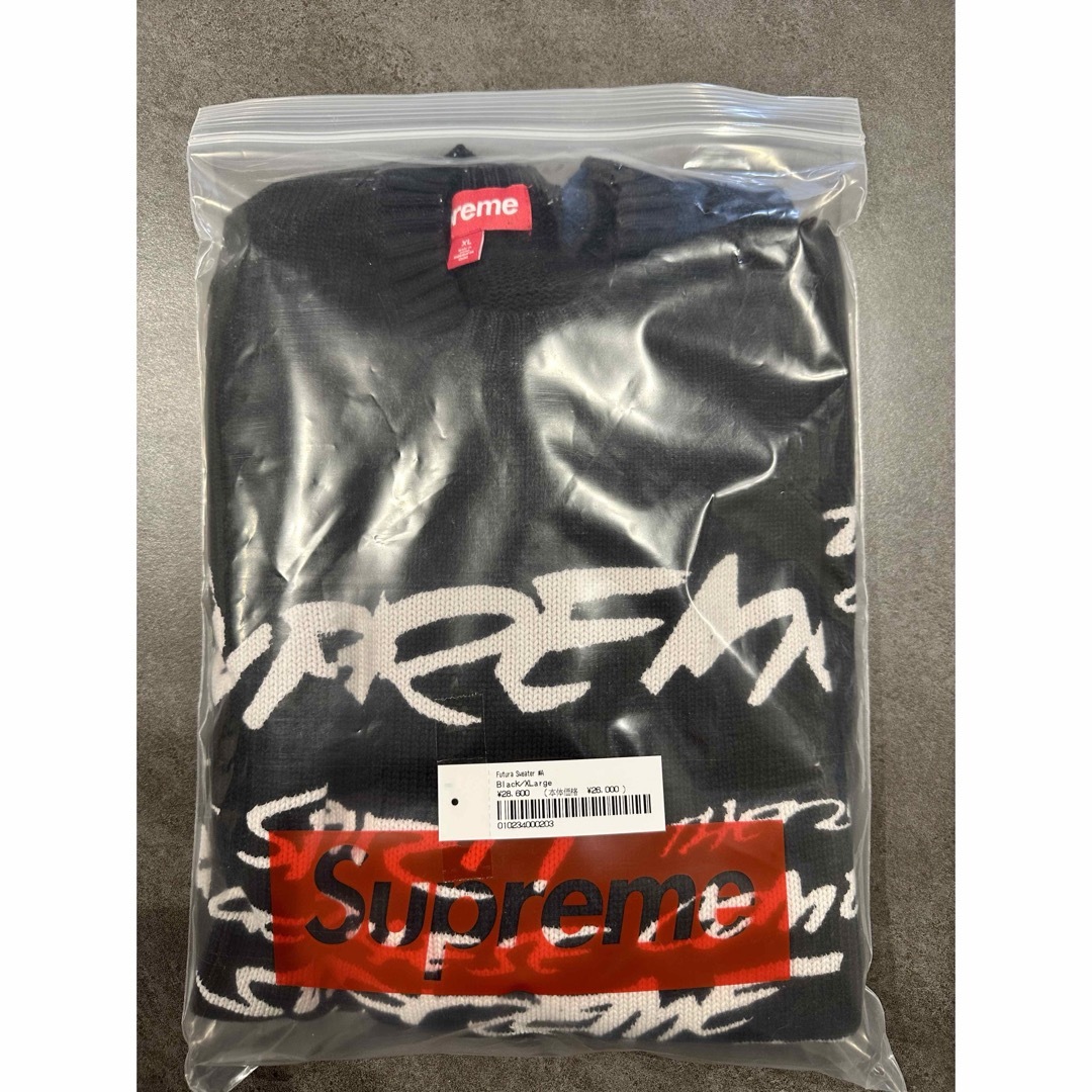 Supreme(シュプリーム)のSupreme Futura Sweater Black XL メンズのトップス(ニット/セーター)の商品写真