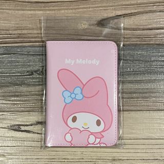 韓国　マイメロディ　サンリオ　パスポートケース　カバー　手帳型　PVC　ピンク(旅行用品)