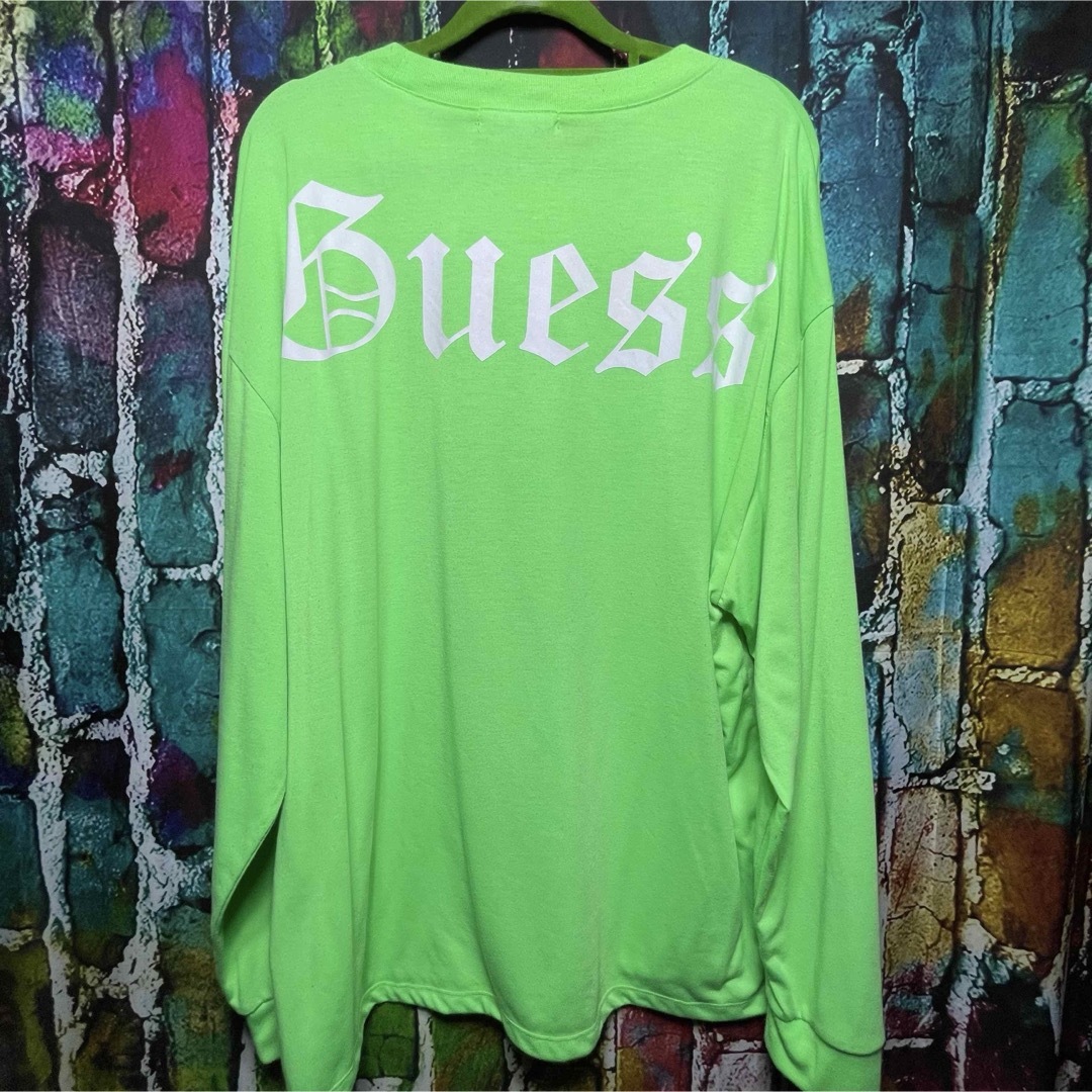 GUESS(ゲス)のGUESS ゲス 長袖Tシャツ ロングカットソー size XL メンズのトップス(Tシャツ/カットソー(七分/長袖))の商品写真