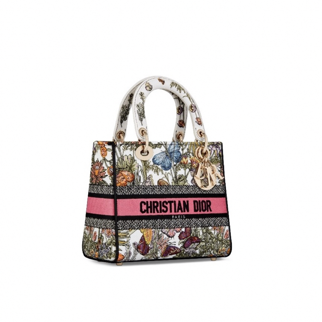 Christian Dior(クリスチャンディオール)の新品 定価以下 ディオール LADY D-LITE ミディアムバッグ レディースのバッグ(ハンドバッグ)の商品写真