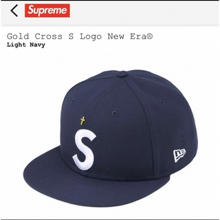 シュプリーム(Supreme)の新品24ss supreme Gold cross S logo newera(キャップ)