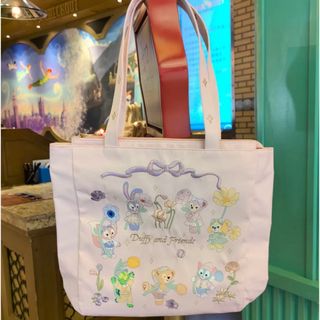 ディズニー(Disney)の上海ディズニー　ダッフィー 春　フローラルファンタジー トートバッグ　1点(トートバッグ)