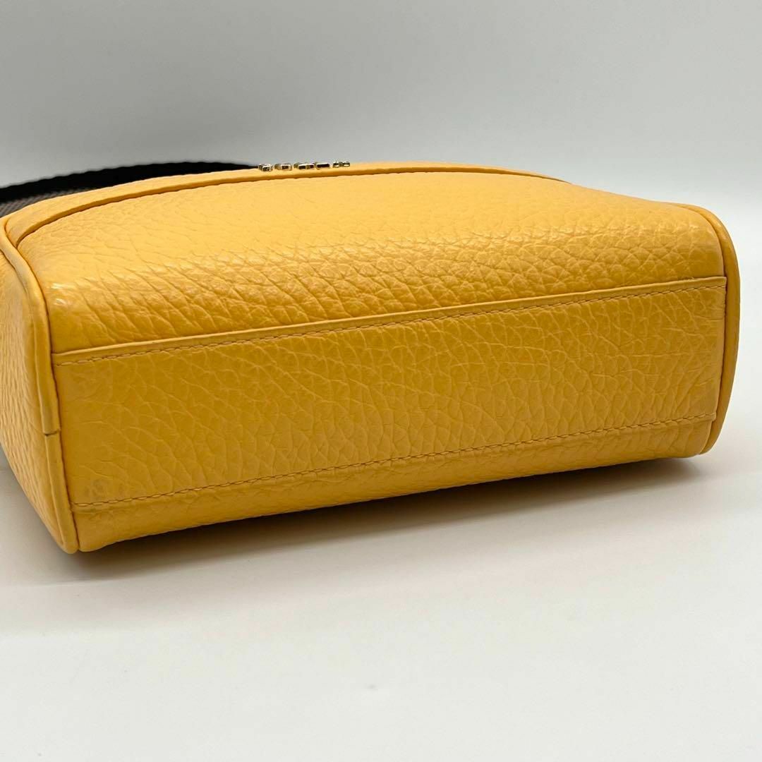 Furla(フルラ)の✨極美品✨FURLA アヴリル オールレザー ショルダーバッグ イエロー レディースのバッグ(ショルダーバッグ)の商品写真