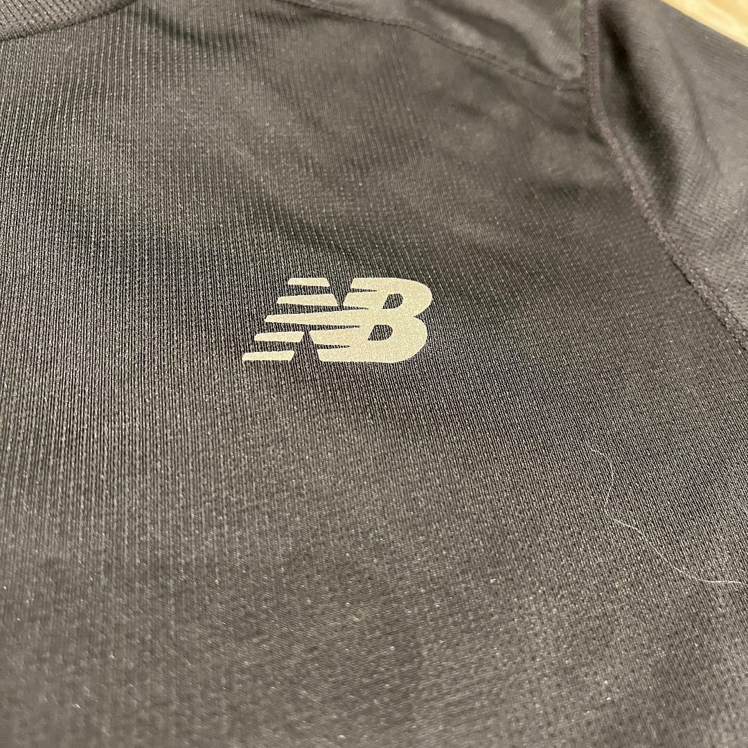 New Balance(ニューバランス)の美品 送料無料 NB New Balance 半袖 ブラック M レディースのトップス(Tシャツ(半袖/袖なし))の商品写真