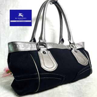 BURBERRY BLUE LABEL - バーバリーブルーレーベル ハンドバッグ ショルダーバッグ キャンバス