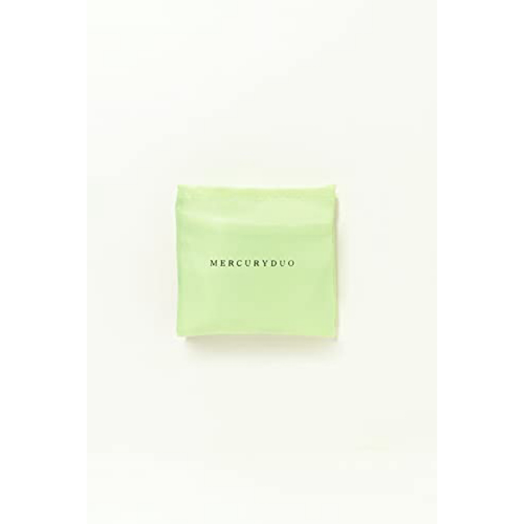 MERCURYDUO(マーキュリーデュオ)のモア 付録　マーキュリーデュオ  ライムグリーン色　エコバッグ レディースのバッグ(エコバッグ)の商品写真