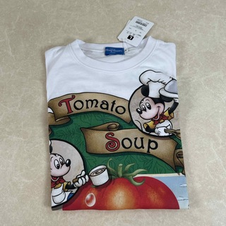 Disney - ディズニー　Tシャツ　Lサイズ　半袖　ミッキー　トマトスープ