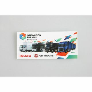 イスズ(いすゞ)の非売品 いすず いすゞ isuzu UD TRUCKS ノベルティ ステッカー(車外アクセサリ)