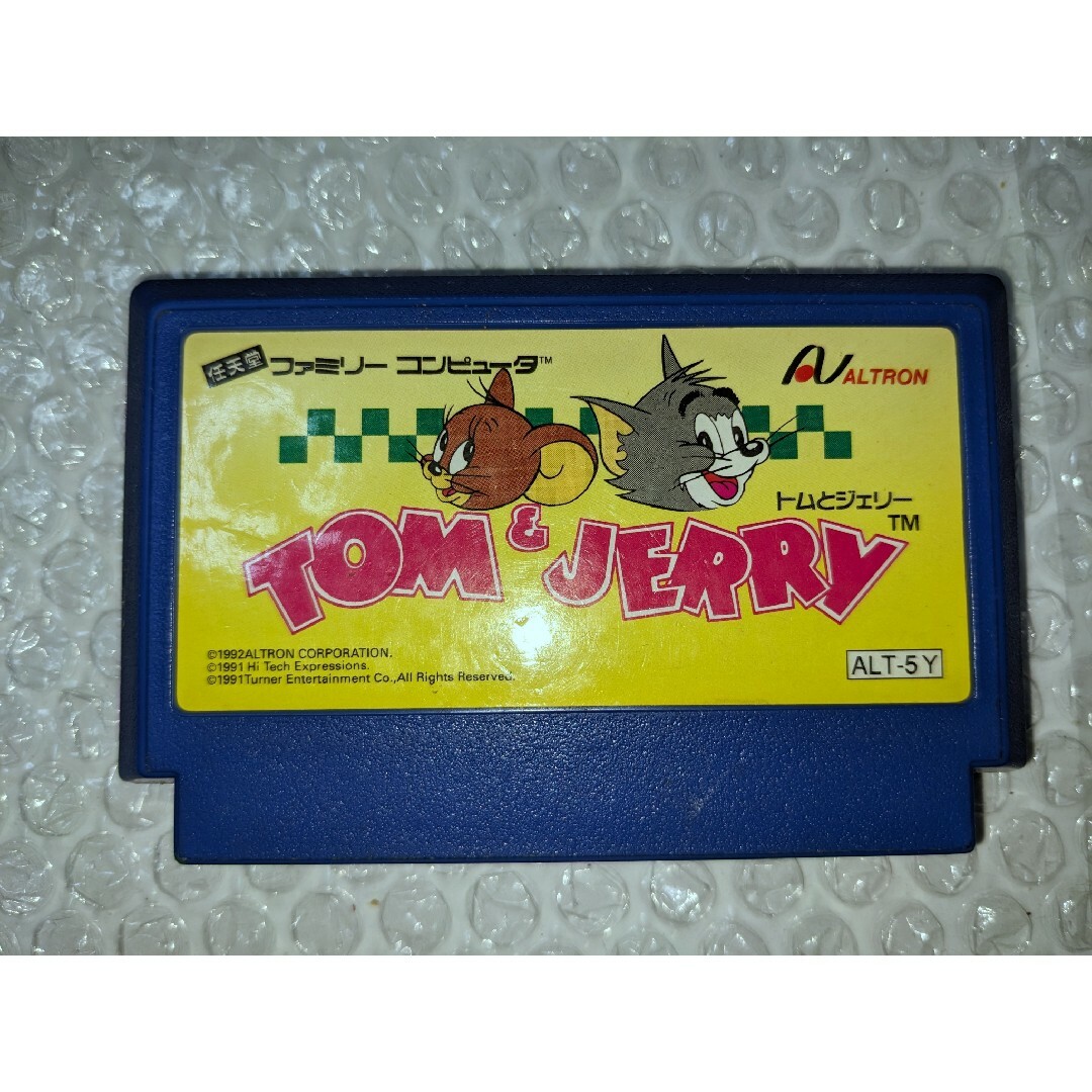 ファミリーコンピュータ(ファミリーコンピュータ)のファミコン  トムとジェリー  TOM＆JERRY  (送料無料) エンタメ/ホビーのゲームソフト/ゲーム機本体(家庭用ゲームソフト)の商品写真