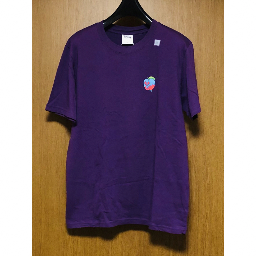 GU(ジーユー)の新品　GU ディズニー　ヴィランズ　Tシャツ　パープル　M メンズのトップス(Tシャツ/カットソー(半袖/袖なし))の商品写真