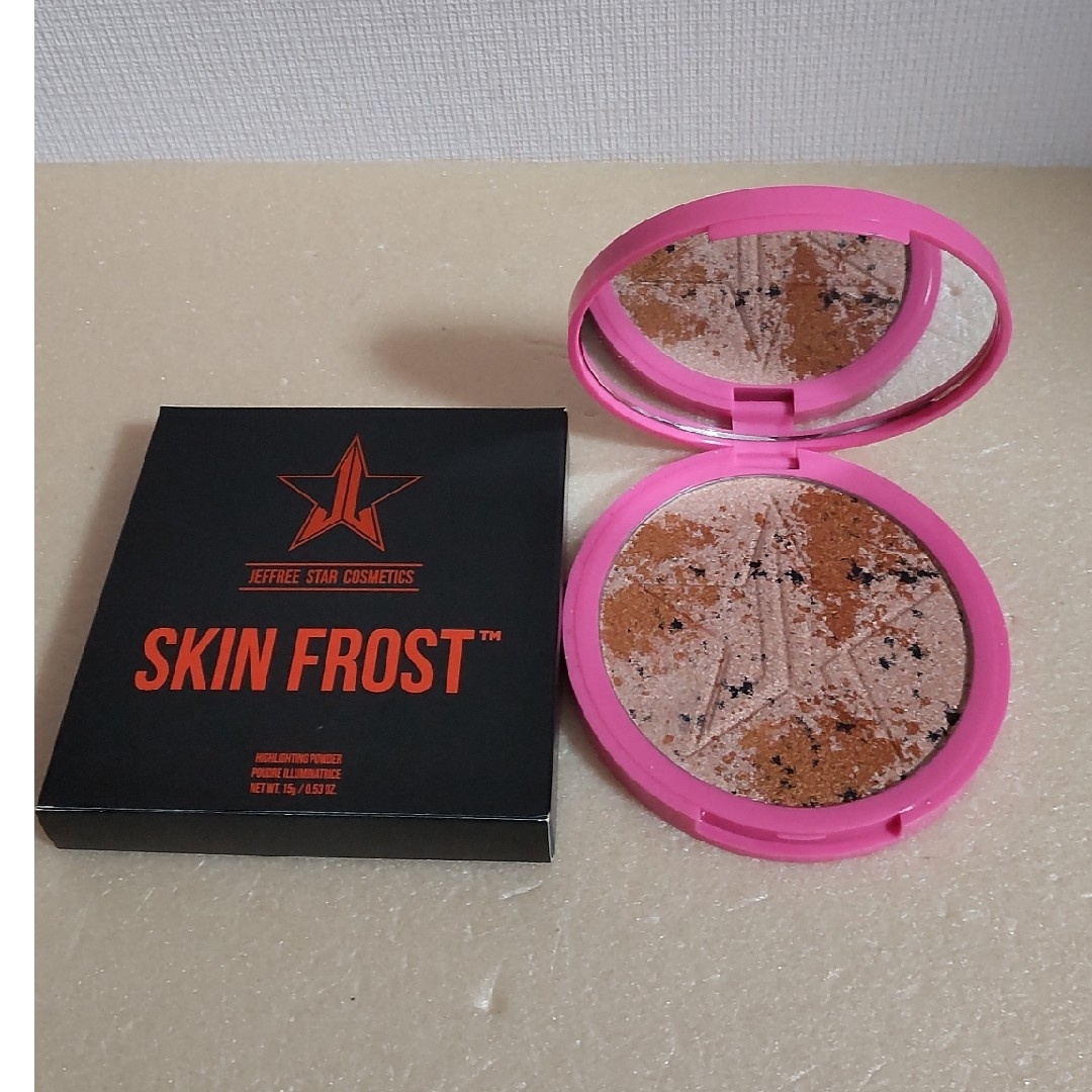 ［used］ジェフリースターSKIN FROST 限定色MYSTERYFROST コスメ/美容のベースメイク/化粧品(フェイスカラー)の商品写真