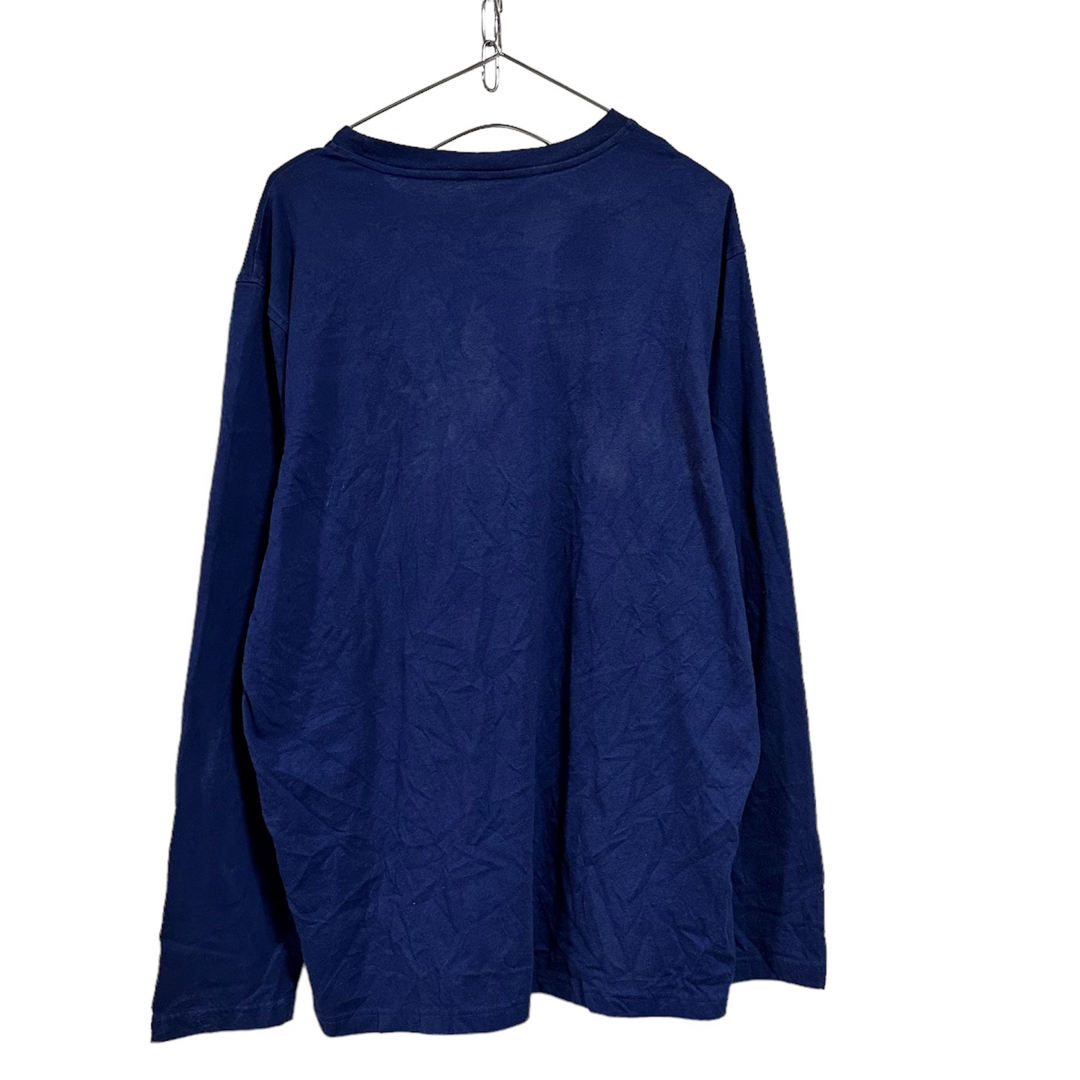 古着 "no brand"  ブリーチ ワンポイント ロングTシャツ メンズのトップス(Tシャツ/カットソー(七分/長袖))の商品写真