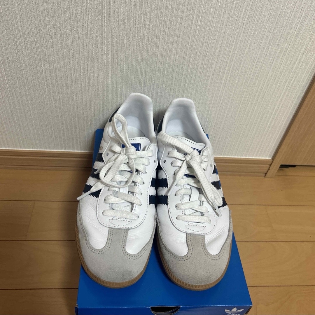 NIKE(ナイキ)の【美品】adidas samba og インディゴ　ネイビー　サンバ　24.5 レディースの靴/シューズ(スニーカー)の商品写真