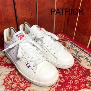 パトリック(PATRICK)の[良品]PATRICKレザー白スニーカー37(スニーカー)